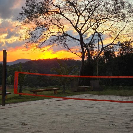 Campo vôlei de areia